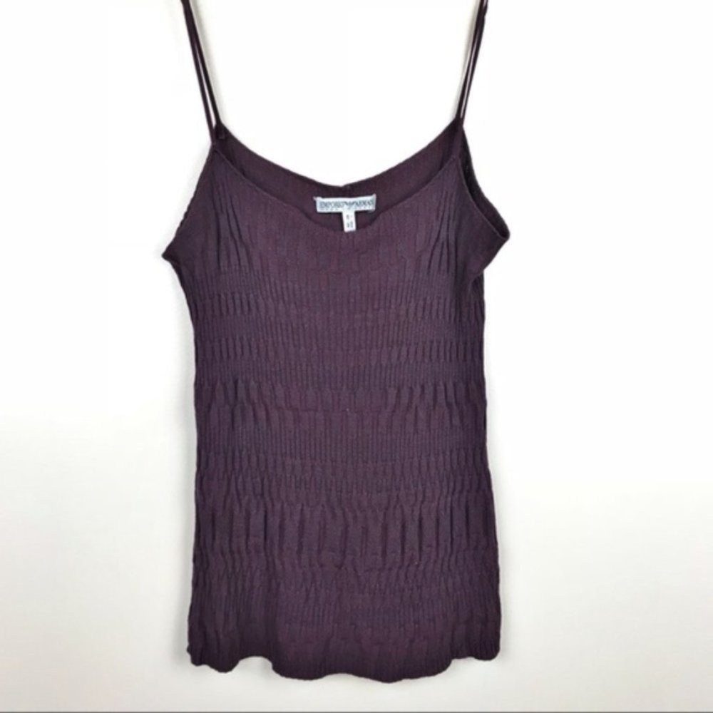 Emporio Armani women's  tank top knit cami medium